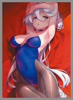 Mobile Suit Gundam The Witch From Mercur Miorine doujin Card Sleeve Protector - Image 1
