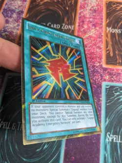 Yu-Gi-Oh! Gagaga Academy Emergency Network PGLD-EN028 1st Gold Secret NM - Image 2
