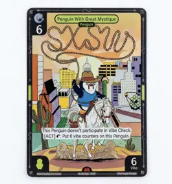 Vibes Pudgy Penguins SXSW Holo Card - Image 3