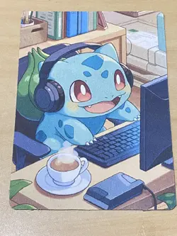 Japanese ART STYLE Bulbasaur Fan Full Art Pokemon Custom Card/perfect bookmark - Image 1