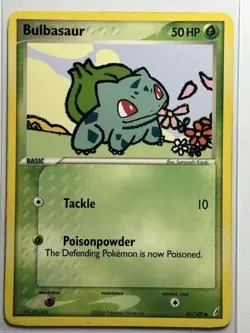 Bulbasaur Crystal Guardians 45/100 MP-LP Pokemon Card - Image 1