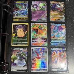 Pokemon Cards Huge Collection Binder COMIC Jumbo Alt Art Pikachu Charizard LOT D - Image 1