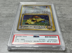 Pokemon Card Japanese Pidgeot Holo Rare PSA 8 NM-Mint, Jungle Set #18, 1997 - Image 5