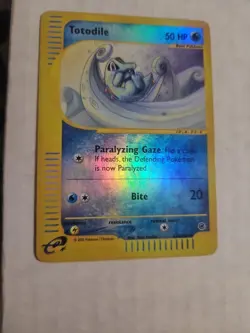 Totodile - 135/165 - Pokemon Expedition Reverse Holo Rare Card VG - Image 2
