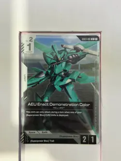 [Promo] GD03-081 AEU Enact Demonstration Color - Gundam TCG Card Game - Image 1