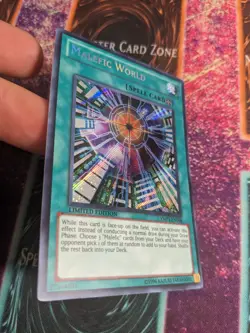 Yu-Gi-Oh! Malefic World YMP1-EN008 Limited Secret Rare NM - Image 2