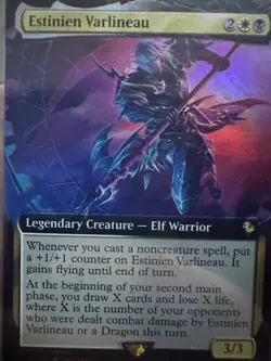 Estinien Varlineau rare magic the gathering final fantasy extended art foil - Image 1