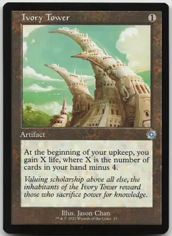 Ivory Tower 23 Uncommon The Brothers' War: Retro Frame Artifacts NM MTG - Image 1