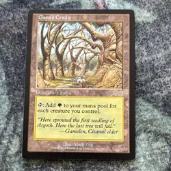 Magic: The Gathering Gaea's Cradle Urza's Saga Legendary Land Rare English - Image 1