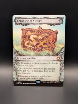 MTG - Chronicle of Victory - SHOWCASE - Legendary Artifact - ECL #346 - Mythic - Image 1