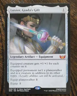 MTG - SNC LUXIOR GIADA'S GIFT - Promo Rare Magic Streets of New Capenna - Image 1