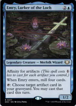 Emry, Lurker of the Loch - Commander: Edge of Eternities - 71 - NM - Image 1