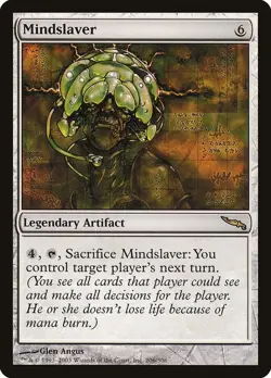 MTG - Mindslaver - Mirrodin - Rare [LP] - Image 1