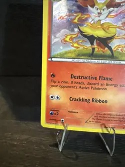 Pokemon TCG Braixen XY161 X and Y Black Star Promo Holo LP - Image 5