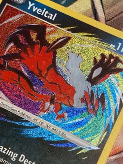 Yvetal 046/072 Amazing Rare Holo Shining Fates NM- Pokemon TCG - Image 4