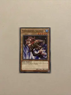 Yugioh Terrorking Salmon IOC-EN060 Common Unlimited NM - Image 1