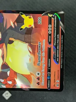 Lances Charizard V SWSH133 - Black Star Ultra Rare Promo Pokemon TCG NM - Image 5