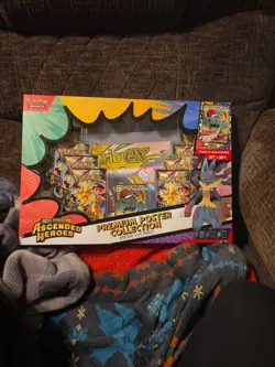 Pokemon TCG Mega Lucario Premium Poster Collection Ascended Heroes - Image 1