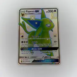 NM-Mint Espeon GX - SV60/SV94 - Full Art Ultra Rare Pokemon Hidden Fates: Shiny - Image 1