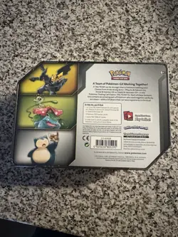 Pokemon TAG TEAM Tin Snorlax & Eevee GX 2019 - Image 2