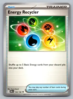 Pokemon TCG SV10: Destined Rivals Energy Recycler 164/182 - Image 1