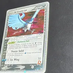 Pokemon Rocket's Articuno ex Team Rocket Returns Holo 96/109 100 HP English - Image 2