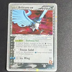 Pokemon Rocket's Articuno ex Team Rocket Returns Holo 96/109 100 HP English - Image 5