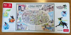 Pokemon Legends Z-A ZA Gamer Mat Playmat Best Buy Exclusive - New - Image 1