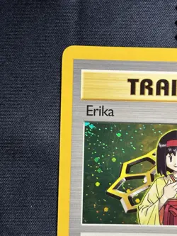 Pokemon 1st Edition Erika Holo Trainer | Gym Heroes WOTC - Image 5
