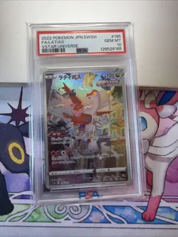 PSA 10 Latias 195/172 Pokemon Sword & Shield Vstar Universe Japanese 2022 - Image 1