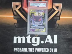 Pokemon TCG Gengar & Mimikyu GX Chinese - Graded PSA 10 - Image 1