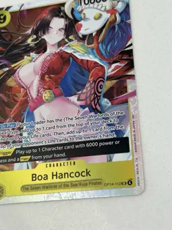 Bandai Boa Hancock OP14-112 SR Full Art Foil Character 10000 ATK 9 Cost English - Image 2