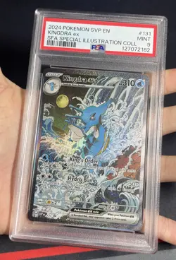 PSA 9 Pokemon Card - Kingdra ex 131 SVP Promo - Special Illustration Collection - Image 2
