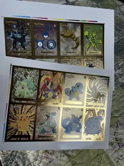 1997/2024 Infinity Pokemon 2 Card Set (Uncut Sheets) NM-MT Condition - Image 3