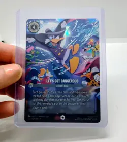 Let’s Get Dangerous Darkwing Duck 240/204 Enchanted Disney Lorcana Card NM/MINT - Image 4