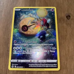 Lunatone Crown Zenith: Galarian Gallery Holo Card GG11/GG70 NM/M - Image 2