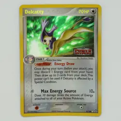 Delcatty 8/108 Stamped Holo Rare Ex Power Keepers Pokemon Card - Image 1