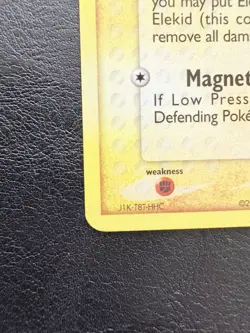 POKEMON Elekid 23/115 Unseen Forces Rare Card Yuka Morii LP - Image 5