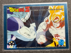1998 FUNimation Dragon Ball Z Gohan/Frieza Gold Foil Trading Card JPP/AMADA - Image 1