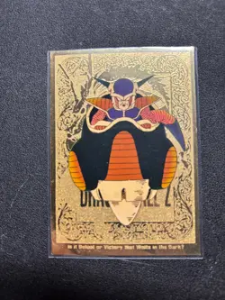 1998 FUNimation Dragon Ball Z Gohan/Frieza Gold Foil Trading Card JPP/AMADA - Image 4