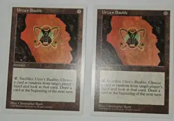 2 Urza's Bauble MTG Core Set 5th Edition Regular - Image 1