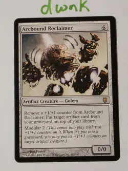 Arcbound Reclaimer Darksteel Light Play English #101 Regular MTG Magic - Image 1