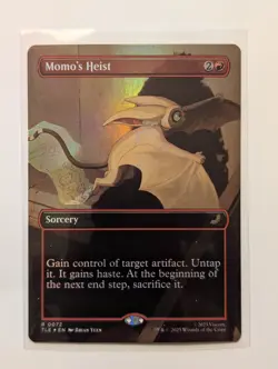 Magic MTG Avatar Eternal-Legal #72 Momo's Heist Borderless Rare NM - Image 1