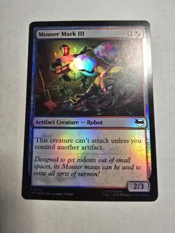 Mouser Mark III Teenage Mutant Ninja Turtles Foil - Image 1