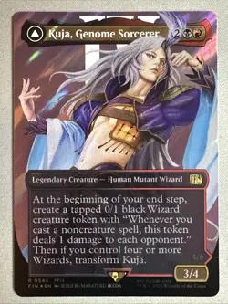 MTG / Kuja, Genome Sorcerer / FIN / #544 / SURGE FOIL (Borderless) / Rare / NM - Image 1