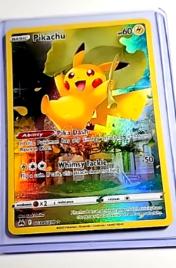 2023 Pokemon Crown Zenith Galarian Gallery Ultra Rare Holo #GG30/GG70 Pikachu - Image 1