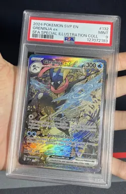 PSA 9 Pokemon Card - Greninja ex 132 SVP Promo - Special Illustration Collection - Image 2