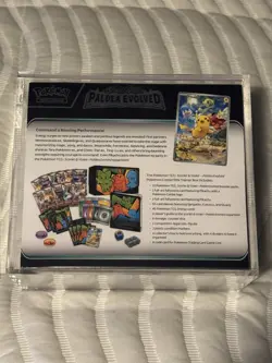 Paldea Evolved Pokemon Center ETB (Comes Sealed With The Case) - Image 2