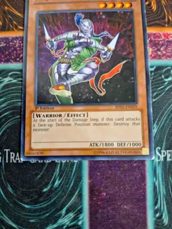 Yu-Gi-Oh! Ninja Grandmaster Sasuke BP02-EN029 Common 1st Edition Lightly Played - Image 3