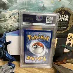 Pokemon TCG Togedemaru Illustration Rare Holo 2025 Phantasmal Flames #104 PSA 8 - Image 2